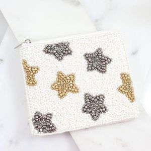 Beaded coin purse